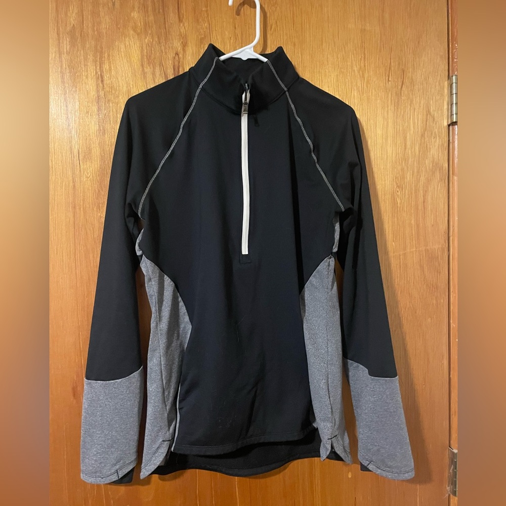 Under Armour Black and Gray Performance Top